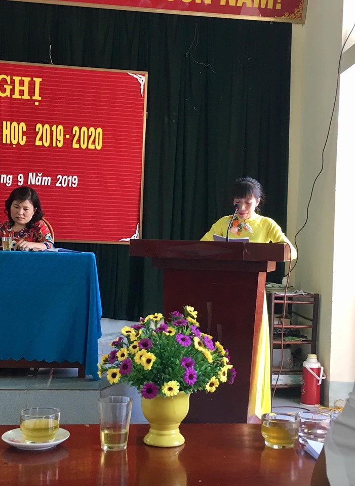 Ý kiến phát biểu tham luận của đồng chí Nguyễn Thị Thảo- tổ mẫu giáo.